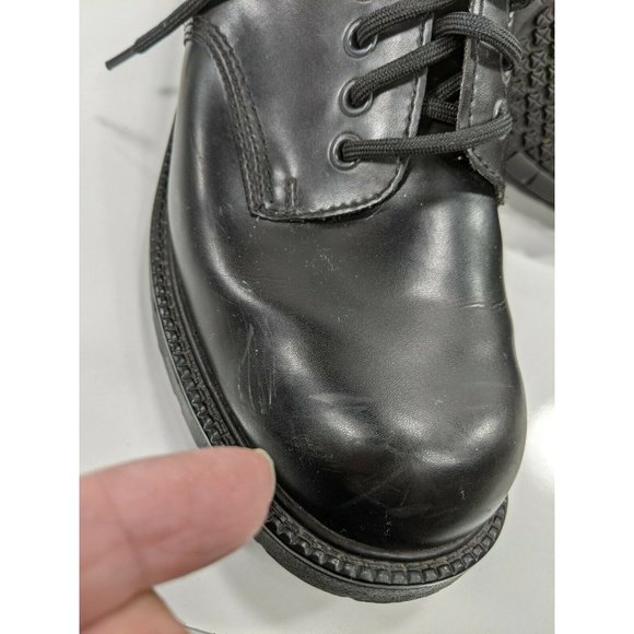 Men’s State Street SafeTStep Oil & Slip Resistant Black Work Shoes Boots Size 10 - Picture 9 of 11